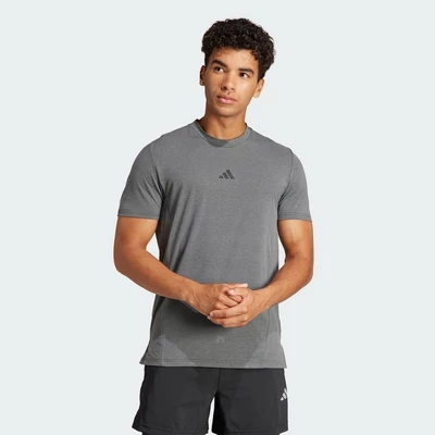 adidas Gym & Training Áo Thun Tập Luyện Designed for Training Nam Xám IS3809