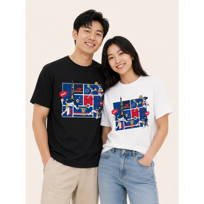 Áo Thun Tay Ngắn Unisex Skechers Performance Short Sleeve Tee - SP226U713-0018