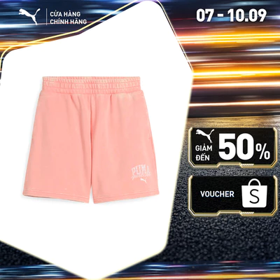 Quần Short Thời Trang PUMA Nữ Class Washed Shorts 5