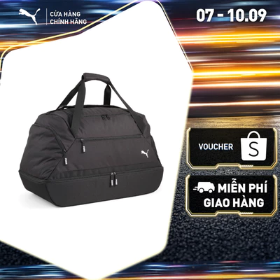 Túi Thể Thao Đá Bóng PUMA Unisex teamGOAL Teambag M BC Black Màu Đen