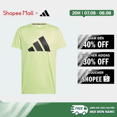 [Duy nhất 8.8 - VOUCHER 30%]adidas Chạy Áo Thun Run It Nam màu xanh lá IW8424
