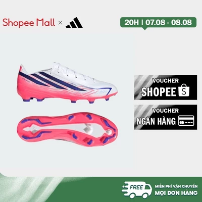 adidas Bóng đá Giày Đá Bóng Firm Ground F50 Hyperfast League Unisex trắng KJ3412