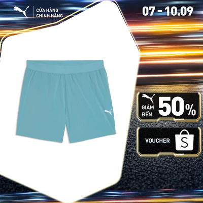 Quần Đùi Chạy Bộ PUMA Nam M DREAMRUN 5 DryCELL Short Baltic Sea Blue Màu Xanh