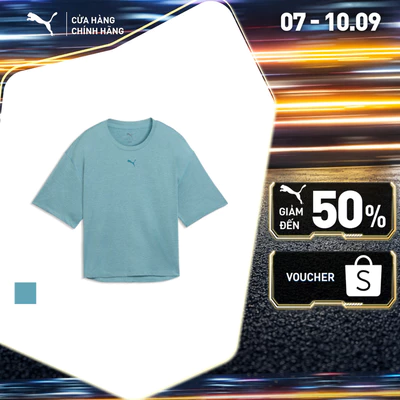 Áo Thun Tập Luyện PUMA Nữ W CLOUDSPUN RELAXED TEE