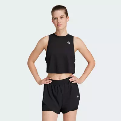 adidas Gym & Training Áo Tank Top Tập Luyện Dáng Boxy Train Essentials Nữ Đen JF1025