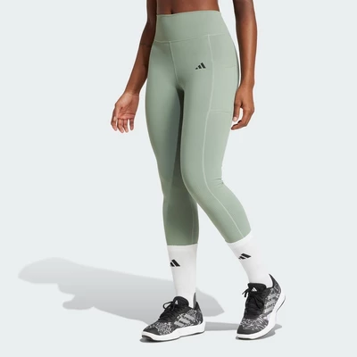 adidas Gym & Training Optime Rib 7/8 Leggings Women Green JD4693