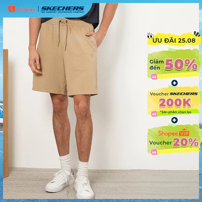 Quần Đùi Thể Thao Nam Skechers Basketball Culture Shorts - SL325M380-02FX Online Sale