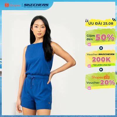 Jumpsuit Nữ Skechers Skechers Authentic - Trendy Jumpsuit - SL425W473-013L