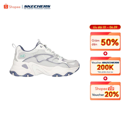 Giày Thể Thao Nam Skechers Sport D'Lites 5.0 Thường Ngày-232493-OFWT Air-Cooled Memory Foam