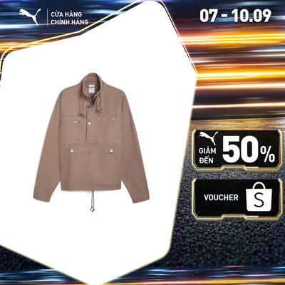 Áo Khoác Thời Trang PUMA Nam x REPRESENT Jacket Pine Bark Màu Nâu