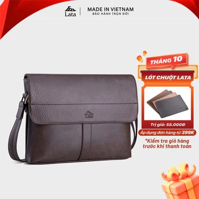 Túi Lata (Thời trang nam công sở - Túi đeo chéo da TN25)