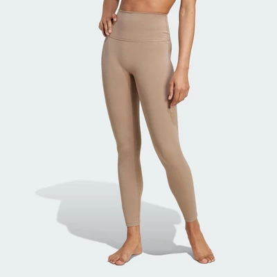 adidas Gym & Training Quần Legging 7/8 Sculpt All Me Nữ nâu JW0491