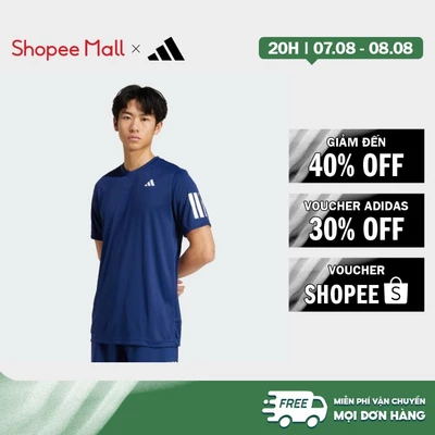 [Duy nhất 8.8 - VOUCHER 30%]adidas Quần vợt Áo Thun Tennis Club 3 Gạch CLIMACOOL Nam Màu xanh da trời JN5730