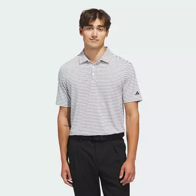 adidas Đánh gôn ÁO POLO SỌC HAI MÀU CHUYÊN DỤNG Nam trắng KF0393