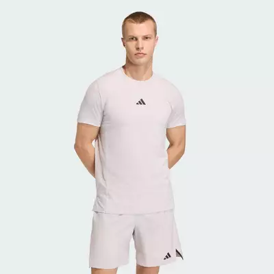 adidas Gym & Training Áo Thun Tập Luyện Designed for Training Nam Màu tím KA7296