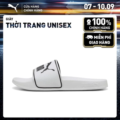 Dép Quai Ngang PUMA Unisex Leadcat 2.0 White- Black Màu Trắng