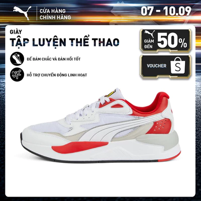 Giày Thể Thao PUMA Unisex Motorsport X-Ray Speed Màu Trắng