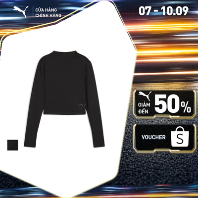 Áo Thun Tay Dài Thể Thao PUMA Nữ INTERGALACTIC LS TOP