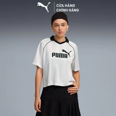 Áo Thun Thể Thao PUMA Nữ ESS Jersey White Màu Trắng