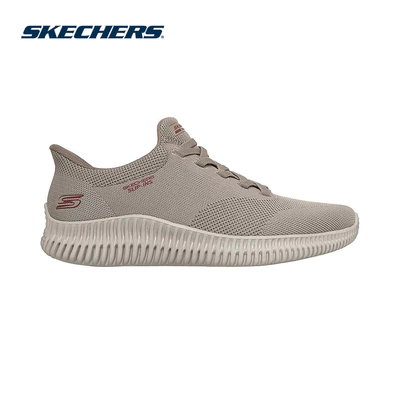 [ĐỘC QUYỀN ONLINE] Giày Thể Thao Nam Skechers Slip-Ins BOBS Sport Geo Lite Fixed Range - 118382-TPE Memory Foam