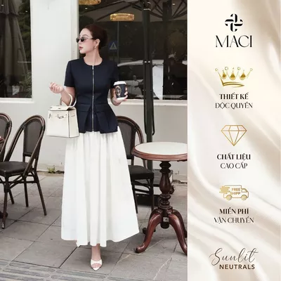Chân Váy Xoè Thô Hàn 2 Lớp MACI MCVCVTR0198 Thời Trang Nữ Thiết Kế Độc Quyền
