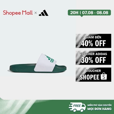 [Duy nhất 8.8 - VOUCHER 30%]adidas Phong cách sống Dép Bơi adilette Unisex trắng JI4758