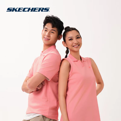 Short Sleeve Polo Nam Skechers CNY Short Sleeve Polo - SL126M526-01JR