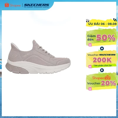 [ĐỘC QUYỀN ONLINE] Giày Thể Thao Nữ Skechers Slip-Ins BOBS Vamos Clear Stand - 117771-TPE Memory Foam