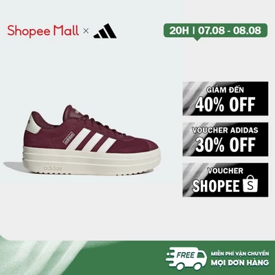 [Duy nhất 8.8 - VOUCHER 30%]adidas Lifestyle VL Court Bold Shoes Women Burgundy IH0366