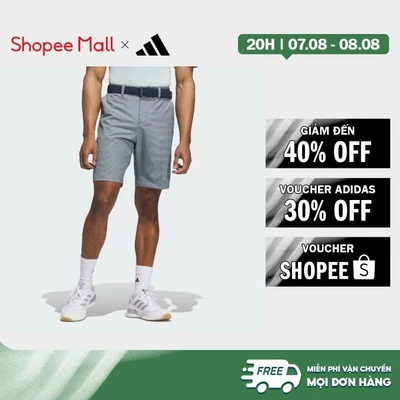 [Duy nhất 8.8 - VOUCHER 30%]adidas Đánh gôn Quần Short Ultimate365 Vải Dệt Nổi – Dài 9 Inch Nam Hồng JN3033