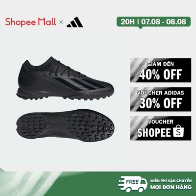 [Duy nhất 8.8 - VOUCHER 30%]adidas Bóng đá Giày Đá Bóng Turf X Crazyfast.3 Unisex Đen ID9336