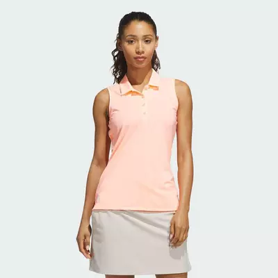 adidas Đánh gôn Áo Polo Trơn Không Tay Ultimate365 Nữ Hồng KG1454