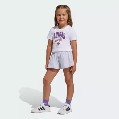 adidas Lifestyle ADIDAS DISNEY MINNIE MOUSE T-SHIRT SET Women White JZ3564