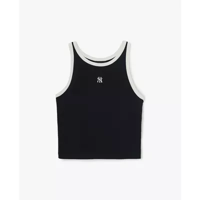 MLB - Áo ba lỗ nữ phom croptop Basic Ringer_3FTOB0163-50BKS