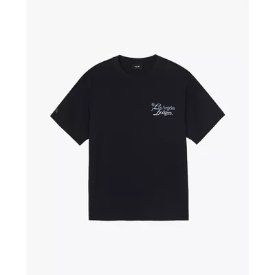 MLB - Áo thun unisex tay ngắn Sheriff Lettering Semi_3ATSB8263-07BKS