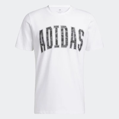 adidas Phong cách sống Áo Thun Rằn Ri Sportswear Nam trắng HA7211