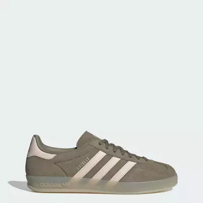 adidas Phong cách sống GIÀY GAZELLE INDOOR Nam màu xanh lá IH9641