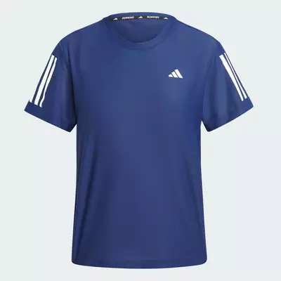 adidas Chạy Áo Thun Own The Run Nữ Màu xanh da trời IN8302