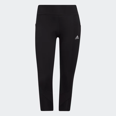 adidas Chạy Quần bó 3/4 Own the Run Nữ Đen FS9833