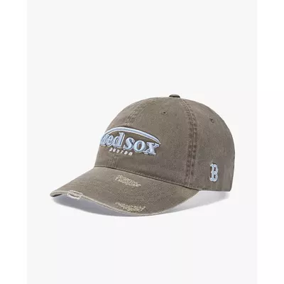 MLB - Nón bóng chày unisex Vintage Damage Curve Logo_3ACPV106N-43BRL