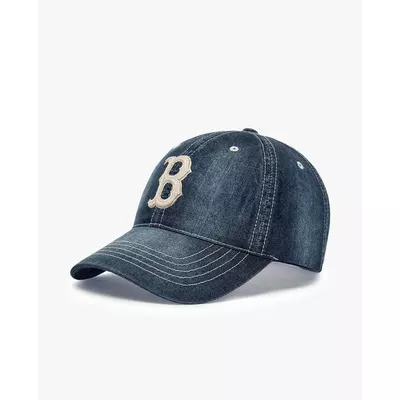 MLB - Nón bóng chày unisex Basic Denim Unstructured_3ACPB126N-43INS