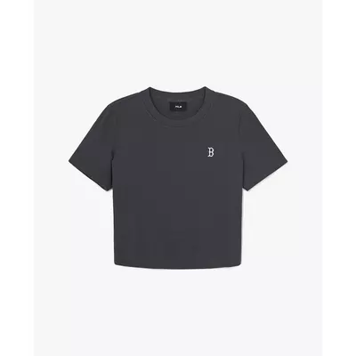 MLB - Áo croptop nữ cổ tròn tay ngắn Vintage_3FTSB0663-43CGD
