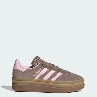 adidas Phong cách sống Giày Gazelle Bold Nữ nâu JQ6436