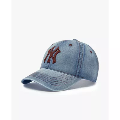 MLB - Nón bóng chày unisex Basic Denim Unstructured_3ACPB126N-50BLL