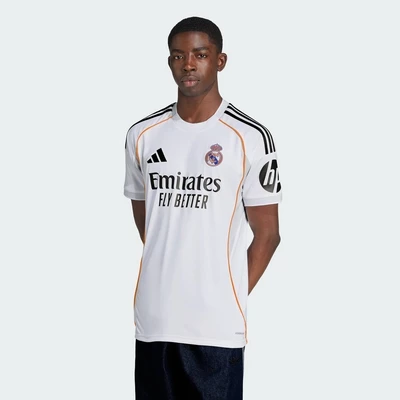 adidas Football Real Madrid 25/26 Home Jersey Men White JJ1931