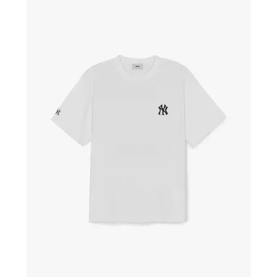 MLB - Áo thun unisex cổ tròn tay ngắn Basic Simple Street Logo_3ATSB0463-50WHS