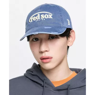 MLB - Nón bóng chày unisex Vintage Damage Curve Logo_3ACPV106N-43NYL