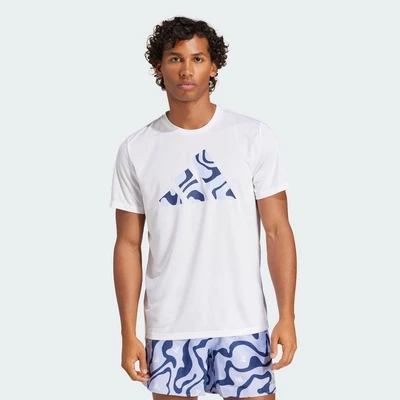 adidas Chạy Áo Thun Brand Love Run It Nam trắng JD2333