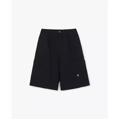 MLB - Quần short unisex ống rộng phối túi hộp_3ASMB1163-50BKS
