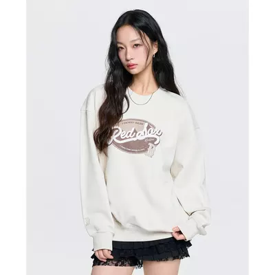 MLB - Áo sweatshirt unisex cổ tròn tay dài Varsity Vintage_3AMTV0761-43SAL